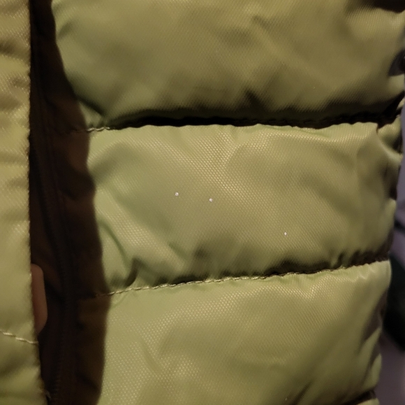 L. L. Bean Reversible Grey & Green Goose Down Filled Puffer Vest Womens Size Med - Picture 6 of 10